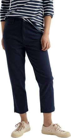 Seasalt Cornwall Albert Quay High Waist Crop Pants in Maritime at Nordstrom, Size 18 Us