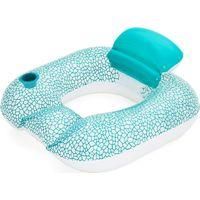 OEM Tumbona Hinchable Para Piscina Crezuo 43097 Con Respaldo, 102 X 94 Cm, Disponible En 2 Colores