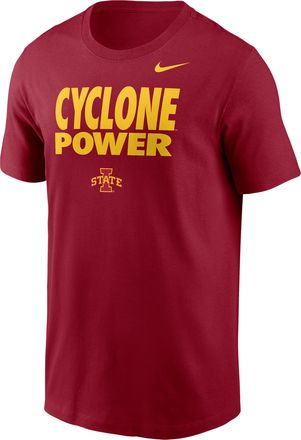 Nike Mens College (Iowa State) Dri-FIT T-Shirt in Red | IW0562-644