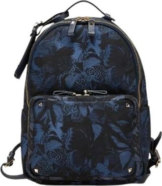 Valentino Pre-owned Backpacks, female, Blue, Size: ONE SIZE Pre-owned Vintage Backpack