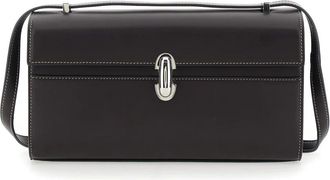 Savette Symmetry Schoudertas - Dames - Schoudertassen - Bruin - ONE Size - Leer - Tassen