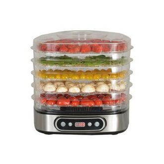 KitchenChef Kitchenchef - Deshidratador De Frutas Y Verduras Con 5 Bandejas De 450w - Secco5ix - Kitchen Chef