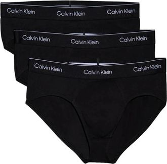 Calvin Klein Klassieke Katoenen Boxer Briefs 3-Pack - Heren - Onderbroek - Zwart - XL - Katoen - Ondergoed