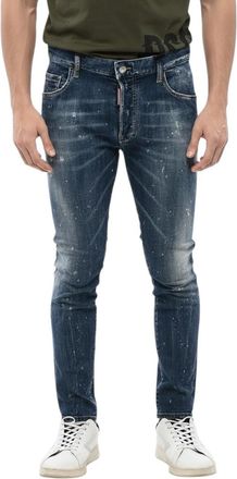 Dsquared2 Navy Blue Skinny Jeans
