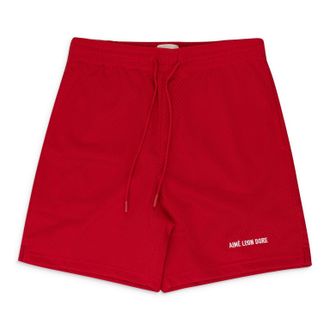 Aim&eacute; Leon Dore Red Logo Gym Short