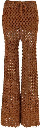 Ermanno Scervino Womens Crochet Pants