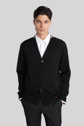 Paul Smith Cardigan In Black Wool