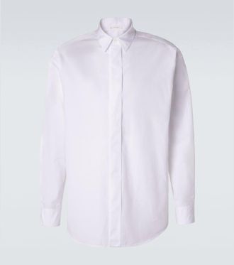 The Row Nilo cotton poplin shirt