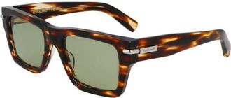 Ferragamo SF2033S 216 Striped Brown/Green