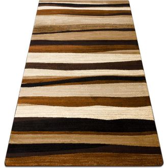 RugsX Rugsx - Alfombra Royal 5374 Olas - Beige / Marr&oacute;n Brown 200x290 Cm