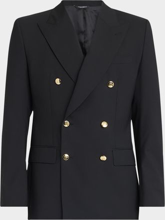 Dolce & Gabbana Men & apos;s Double-Breasted Wool Suit