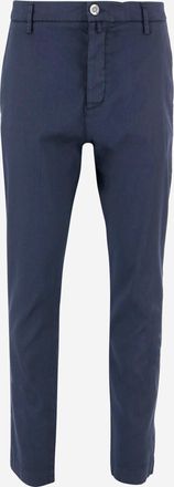 Jacob Cohen Stretch-Hose aus Baumwolle und Leinen