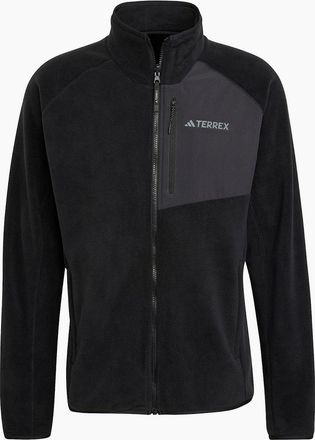 adidas Mens Mt Fleece Jkt Sn99 - Black - Size: Regular/34