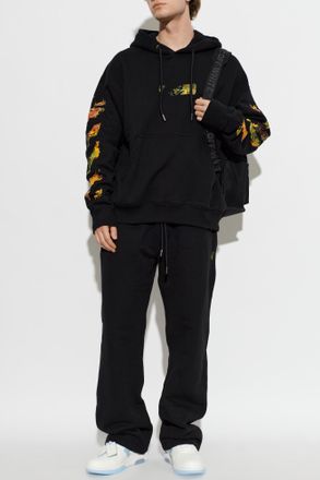Off-white Hoodie, Mens, Black