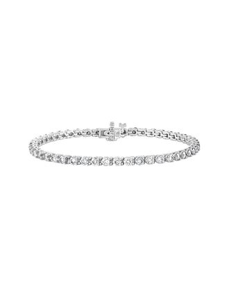 Diana M. Jewels Fine Jewelry 18K 4.10 Ct. Tw. Diamond Tennis Bracelet