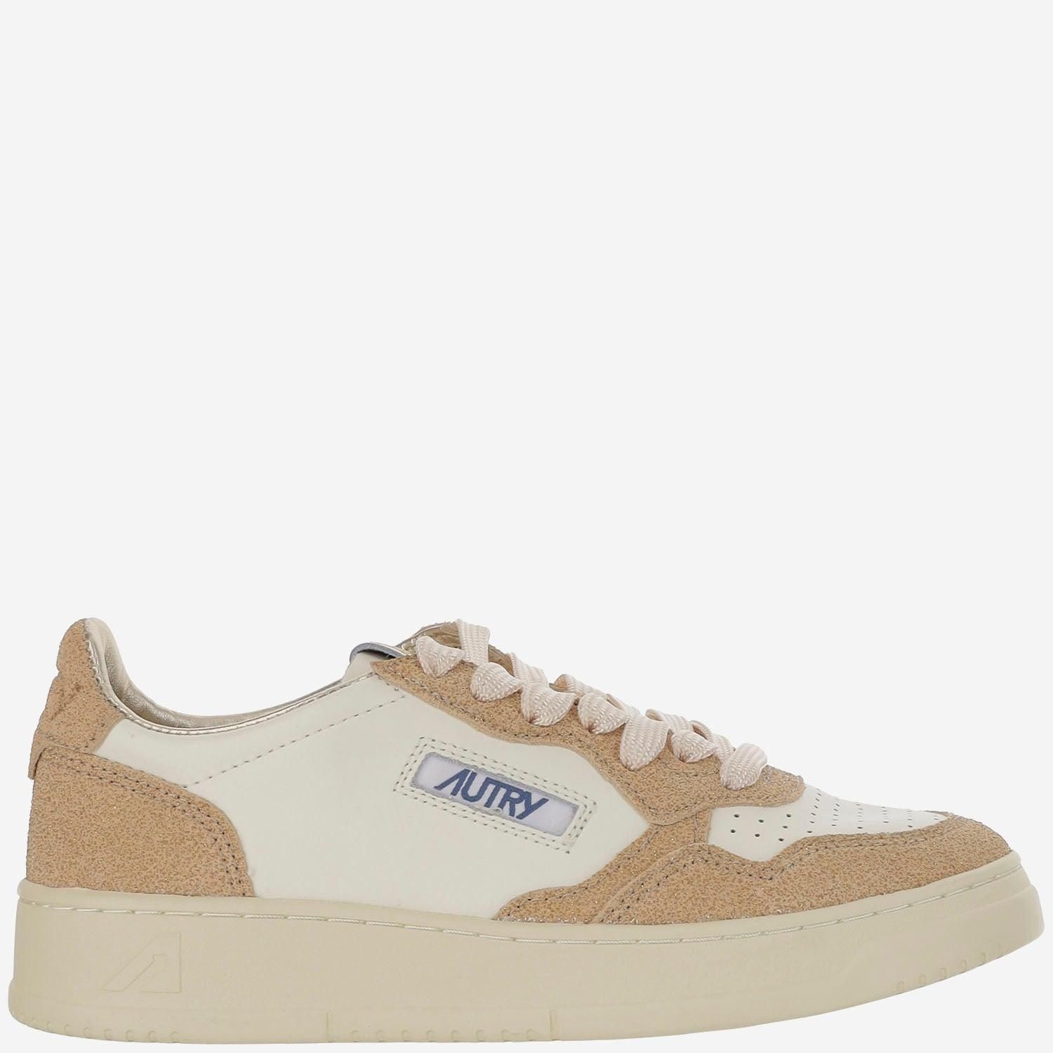 Chloé Chloé Natural Nama Trainer In Recycled Nylon from