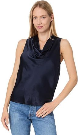Michael Stars Mitzi Sleeveless Cowl Neck Top Womens Clothing Nocturnal : XS (US 0-2), Rayon/Viscose