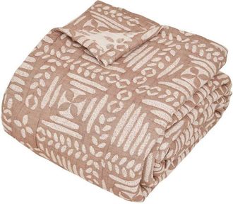 Atmosphera Atmosphera - Colcha Nuvia Terracota 260x240cm Cr&eacute;ateur DInt&eacute;rieur