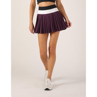 Glyder Point Skirt in Blackberry Jam/black/white at Nordstrom, Size X-Small