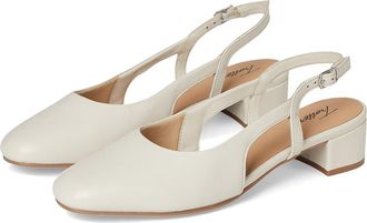 Trotters Dottie High Womens Heels Ivory : 6.5 WW (EE), Leather