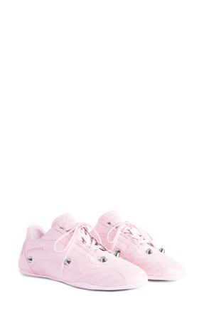 Balenciaga Zen City Sneaker in Petal Pink/Silver at Nordstrom, Size 12Us