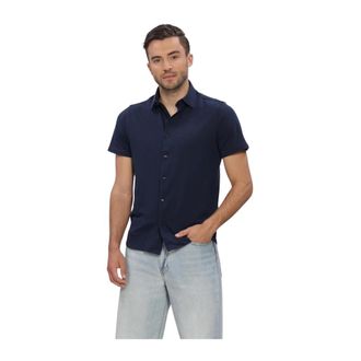 Dstrezzed Dstrezzed, Heren, Overhemden, Blauw, Maat: L Katoen