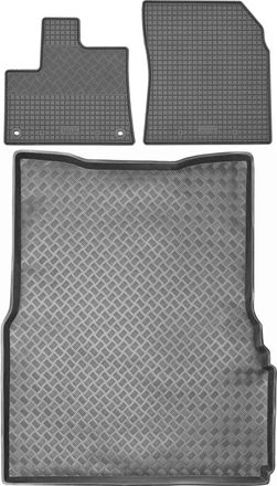 OEM Juego De Alfombrillas De Goma Para Coche Y Maletero Para Citro&euml;n Berlingo Iii Kombi A Partir De 2019