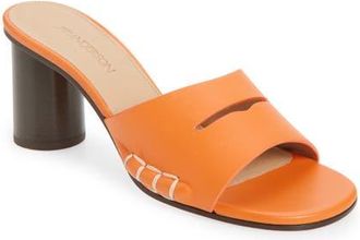 J.W.Anderson Loafer Slide Sandal in Orange at Nordstrom, Size 6.5Us