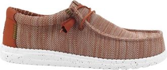 Hey Dude Wally Stretch Veterschoen - Heren - Veterschoenen - Rood - 42 EU - Schoenen