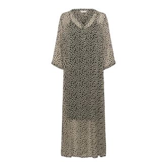 Part Two BeritPW Jurk - Dames - Jurken - Zwart - Maat: 3XL Viscose