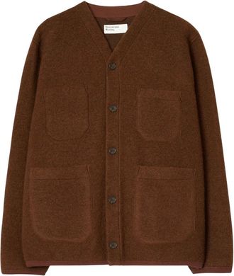 Universal Works Hombre, Jerseys, Marr&oacute;n, Talla: 2XL