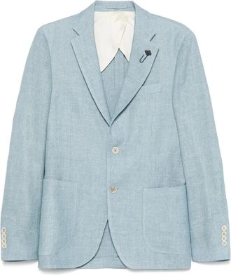 Lardini Blazer bouclé - Blu