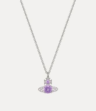Vivienne Westwood Ismene Pendant Necklace Platinum-lavender-light-lavender-cz Platinum-lavender-light-lavender-cz Women