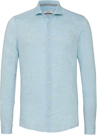 Hatico Casual Hemden - Heren - Overhemden - Blauw - Maat: 2XL