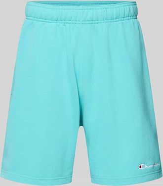 Champion Baggy Fit Sweatshorts mit Label-Stitching Modell ICONS in Aqua, Gr&ouml;&szlig;e XXL