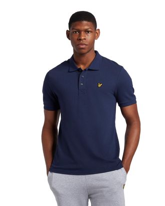 Lyle & Scott Gewoon poloshirt in Marine