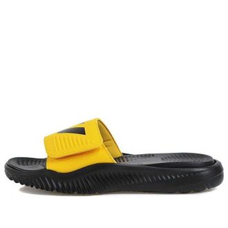 adidas Alphabounce Slide Black Yellow FX1327