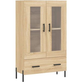 vidaXL Highboard Sonoma Oak 69.5x31x115 cm Engineered Wood Vidaxl
