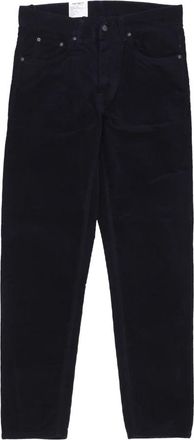 Carhartt Work in Progress Newel Pant - Heren - Straight fit broeken - Blauw - W30 - Katoen - Broeken