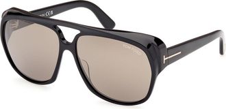 Tom Ford FT1103 JAYDEN 01L Mens Sunglasses Black Size 61