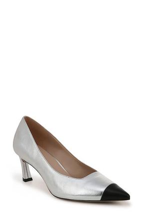 Naturalizer Mara Pointed Toe Pump in Silver at Nordstrom, Size 9.5