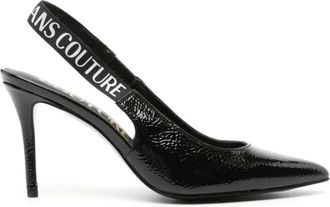 Versace Jeans Couture Platte schoenen voor vrouwen - Dames - Pumps - Zwart - 37 EU - Schoenen