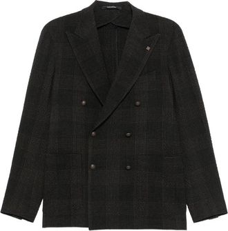 Tagliatore Double-breasted Peak-lapel Blazer