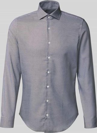 Seidensticker Slim Fit Business-Hemd mit Kentkragen in Mittelbraun, Größe 38