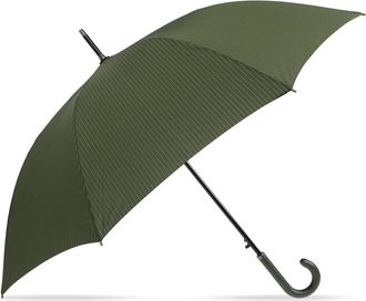 Moschino Paraplu met logo - unisex - Paraplus - Groen - ONE Size - Polyester - Accessoires