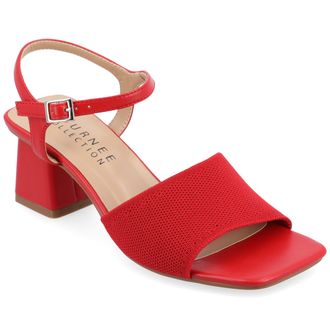 Journee Collection Women & apos;s Evylinn Medium and Wide Width Dress Sandals