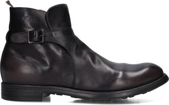 Officine Creative Enkelboots Exclusives Chronicle - Heren - Enkellaarsjes - Bruin - 42 EU - Leer - Schoenen