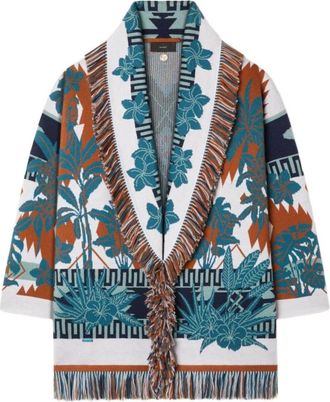 Alanui Cardigan - Dames - Vesten - Veelkleurig - M - Nylon - Truien & Vesten