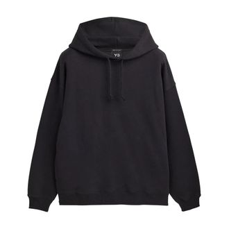 adidas Y-3 Graphic Hoodie - Heren - Sportshirts - Zwart - S - Katoen - Fitness