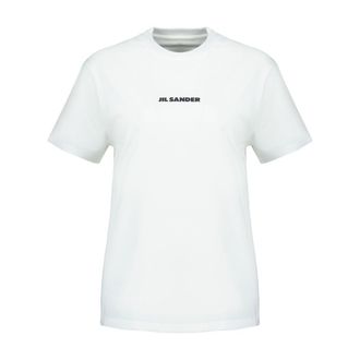 Jil Sander Cotton Crew Neck T-Shirt - White